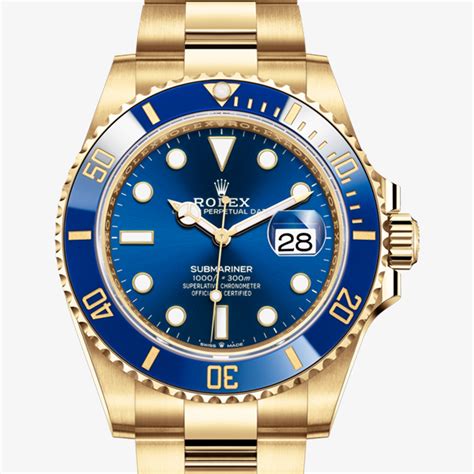 rolex submariner 40mm yellow gold|Rolex Submariner 40mm vs 41mm.